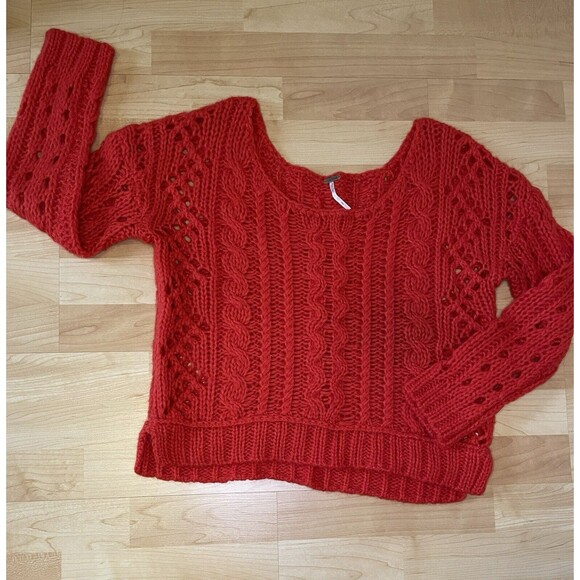 Free People Wildfire Fluff Sweater Size Small - Picture 7 of 13